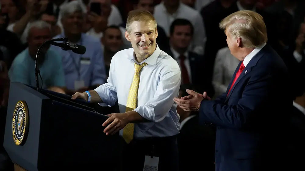 Former US President Donald Trump Endorses Jim Jordan for House Speaker