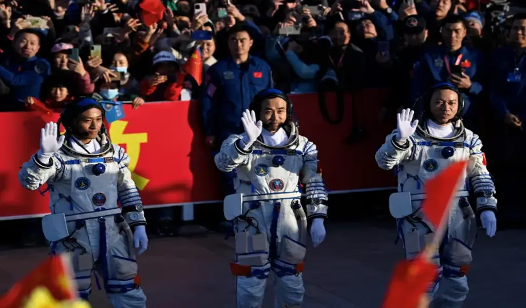 China's Youngest-Ever Astronaut Crew Embarks on 6-Month Space Station Mission
