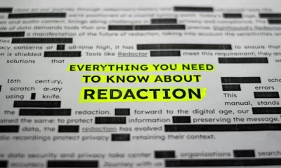 Everything You Need To Know About Redaction