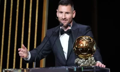 Lionel Messi Wins Eighth Ballon d'Or as Jude Bellingham Claims Kopa Trophy