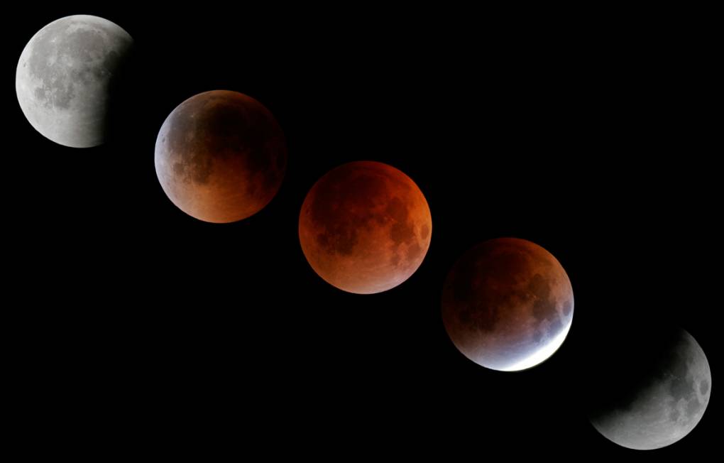 Lunar Eclipse in Thailand