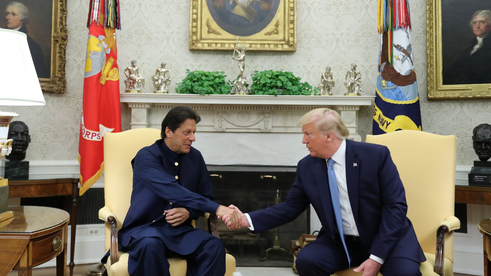 Imran Khan and Donald Trump