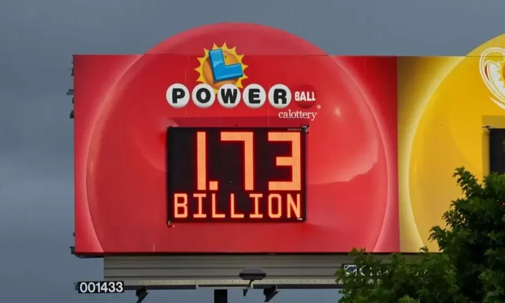 File-Breaking .76 Billion Powerball Win in California