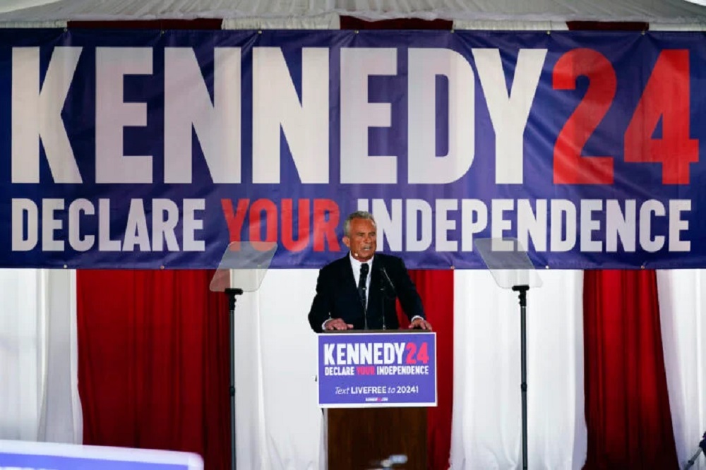 Robert F. Kennedy Jr. Dumps The Democrat Party Runs For President As An