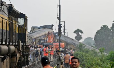 Train Crash in Southeastern India