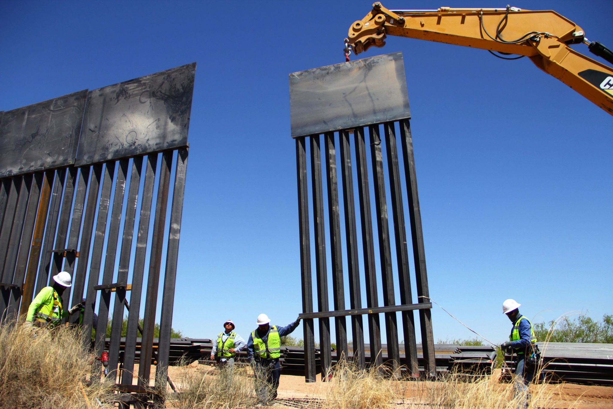 After 245,000 Illegal Entries Biden Approves Building Trumps Border Wall