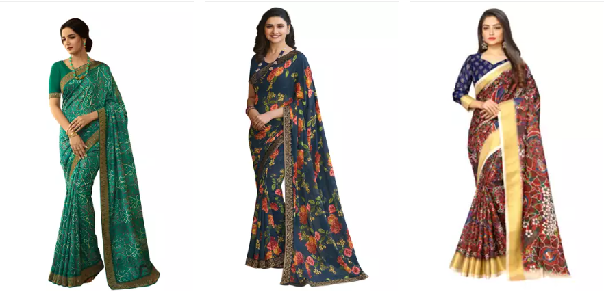 Printed Sarees