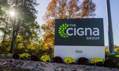 Cigna shares decline after report of possible Humana merger.