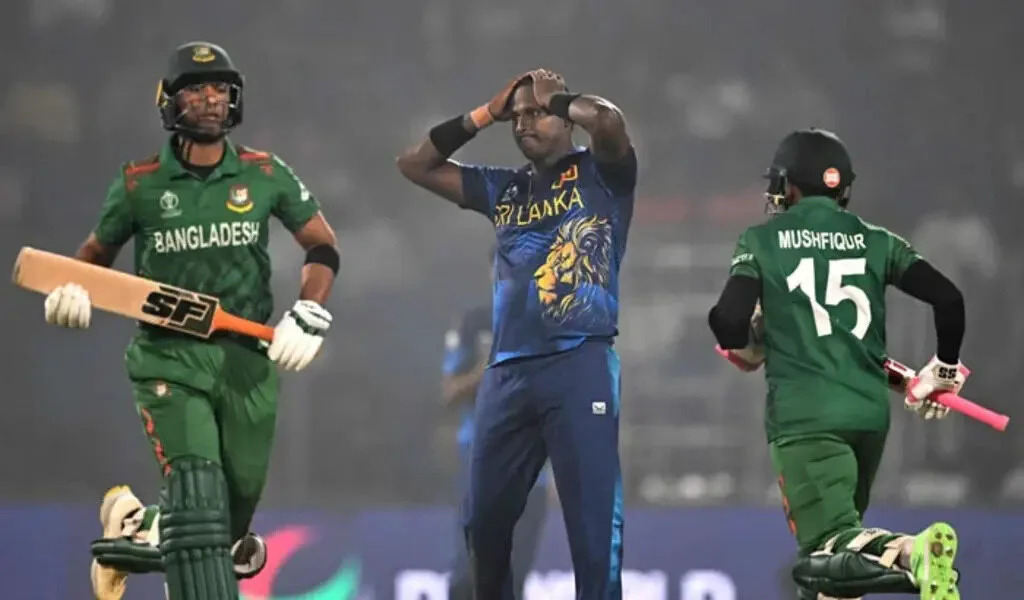 Bangladesh Knocks Sri Lanka Out Of The 2023 ICC World Cup