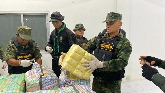 Mekong River Patrol Seizes 3 Million Meth Pills in Chiang Saen, Chiang Rai