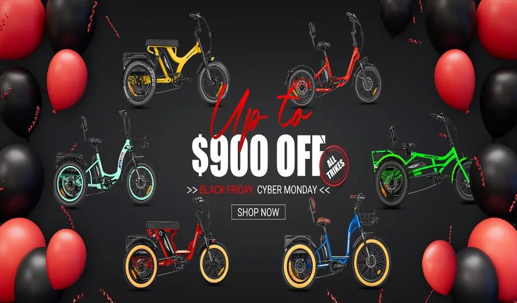 Electric Trikes on Sale: Don't Miss Out on Black Friday Deals!