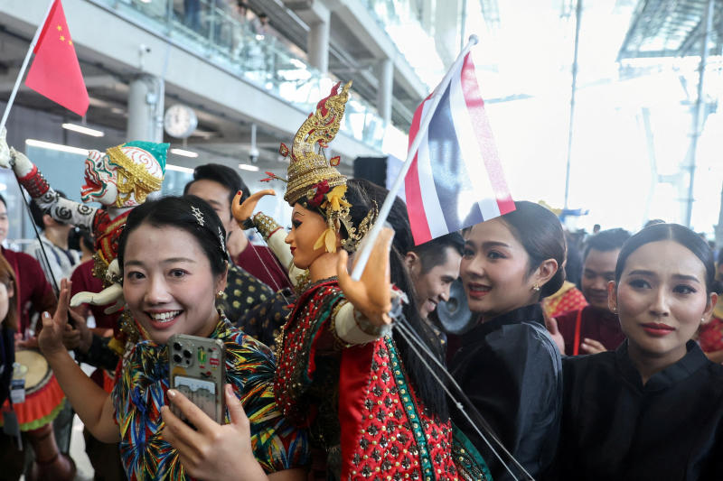 chinese tourists thailand