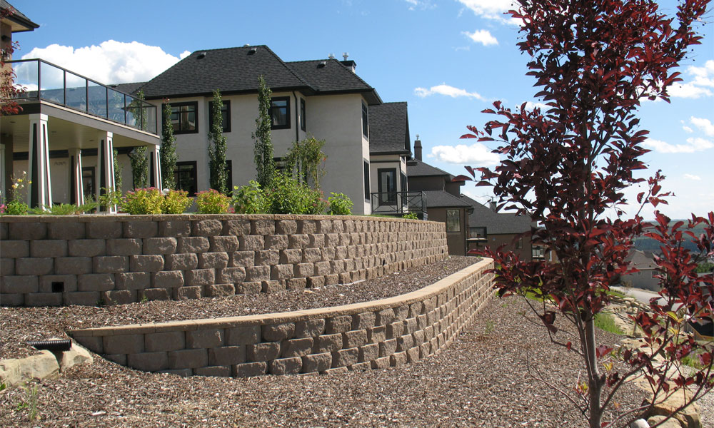 Armour Stone Retaining Walls