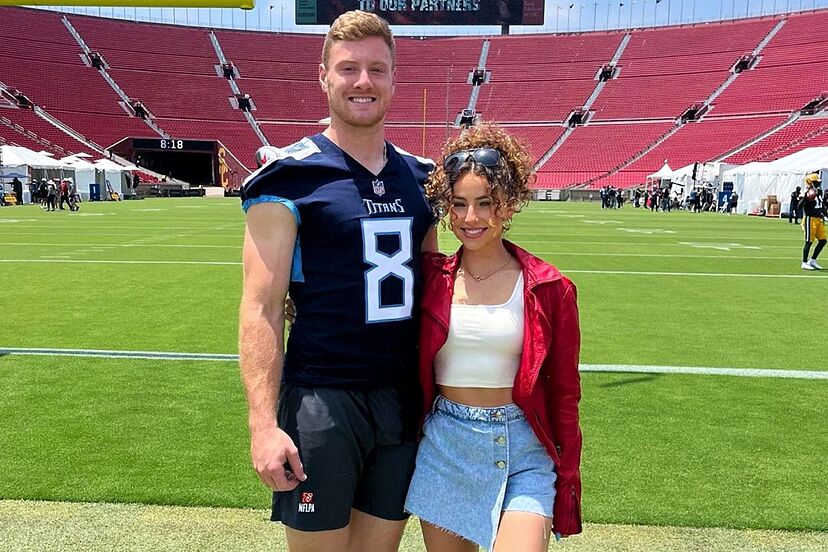 Could Tennessee Titans QB Will Levis and rising TikTok star Gia Duddy become a new power couple? | Marca