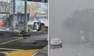 Massive Blast At Rainbow Bridge On US-Canada Border Near Niagara Falls.