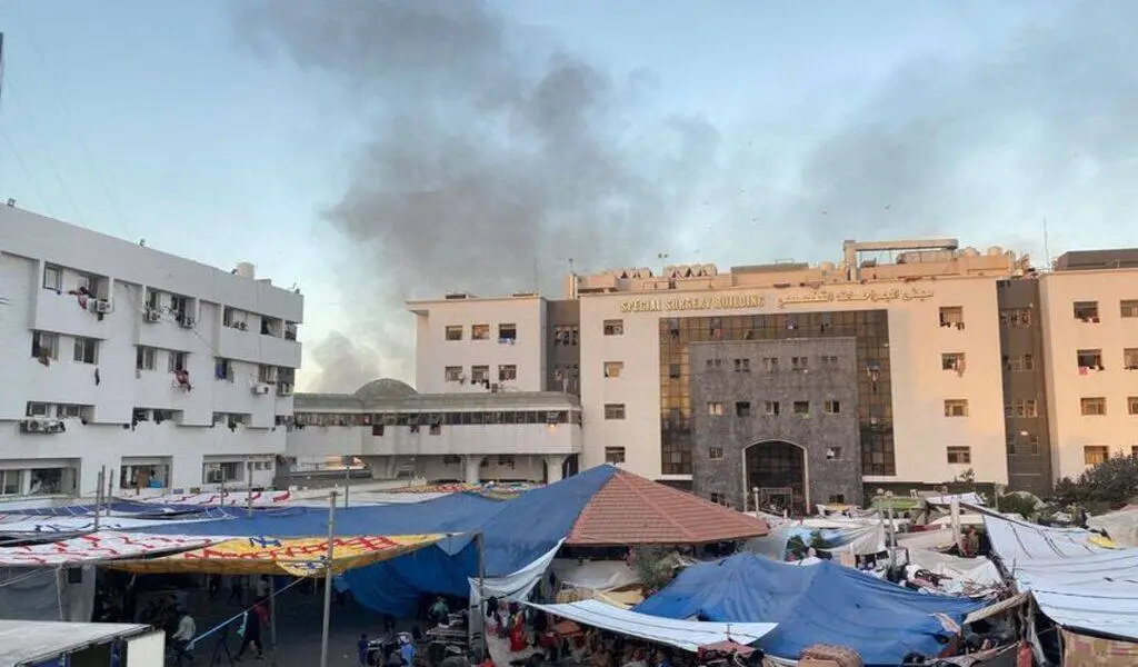 Gaza's Al Shifa Hospital Is Raid By Israel, And Hamas Is Urged To Surrender