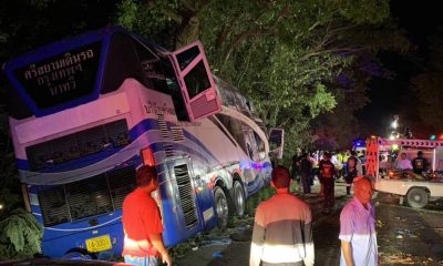 Passenger Bus Crashes in Western Thailand Killing 14, Injuring 20