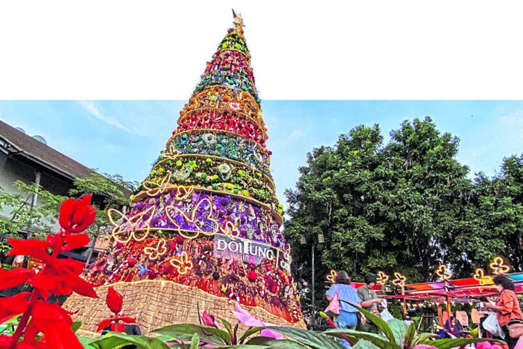 Celebrating Christmas in Northern Thailand