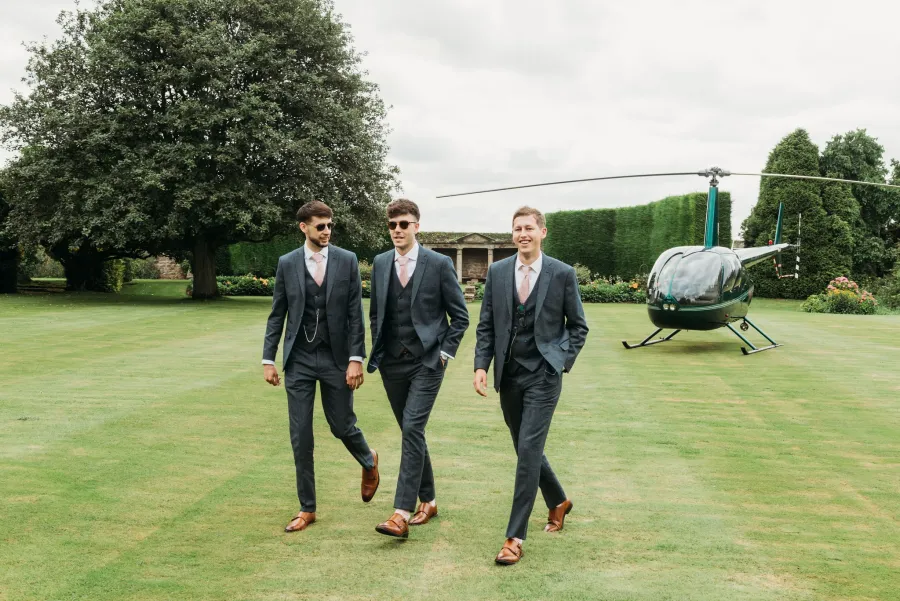 Three-Piece Suits for a Wedding