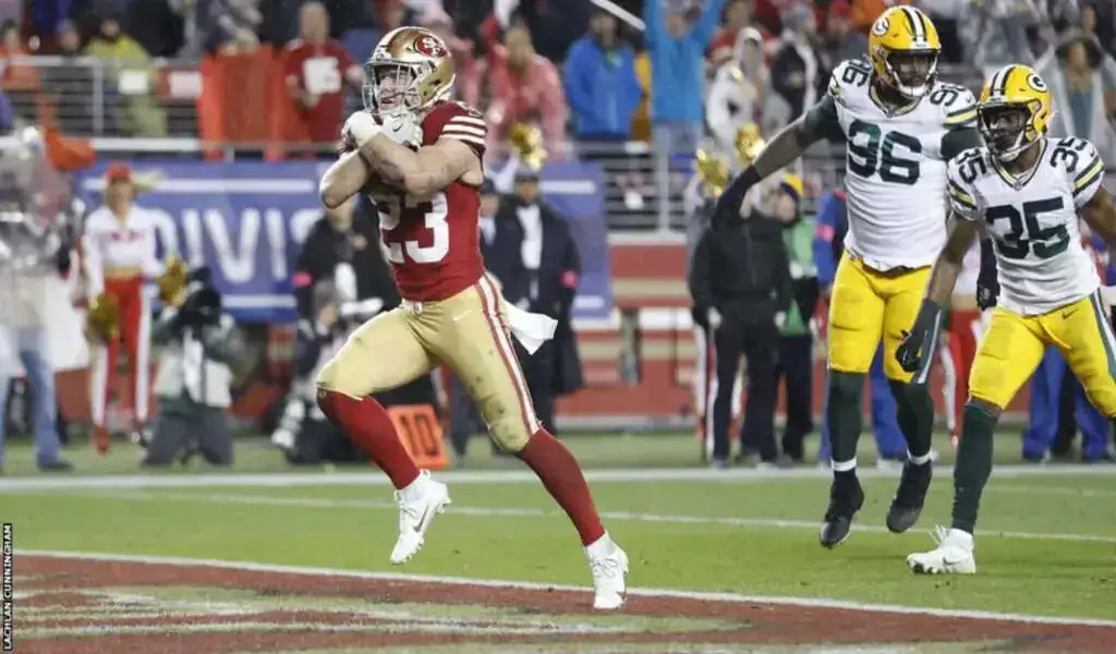 The 49ers Advance To The NFC Title Game With McCaffrey's Late Touchdown