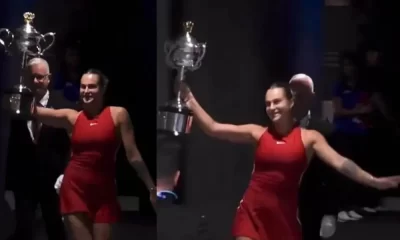 Watch Aryna Sabalenka Walk the Runway After Winning The Australian Open