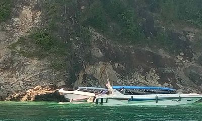 Speed Boat Returning to Phuket Crashes
