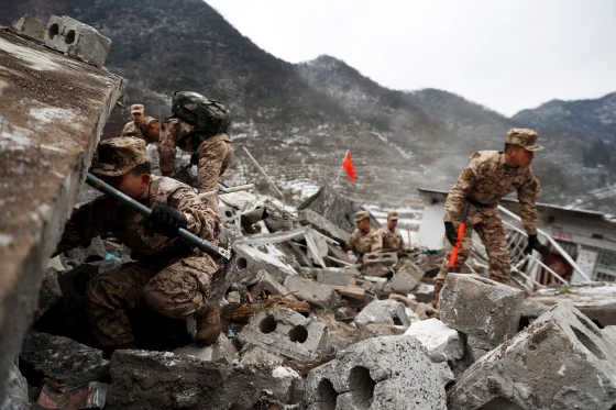 China Landslide Death toll Rises to 20, With Dozens Still Missing