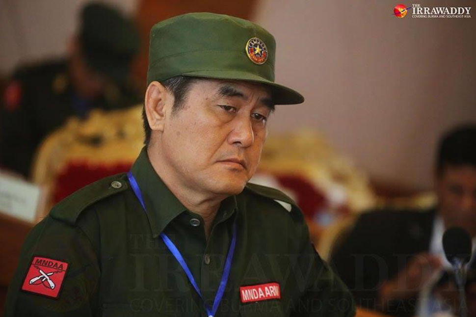 Kokang Army Commander-in-Chief Peng Daxun, of the Myanmar National Democratic Alliance Army