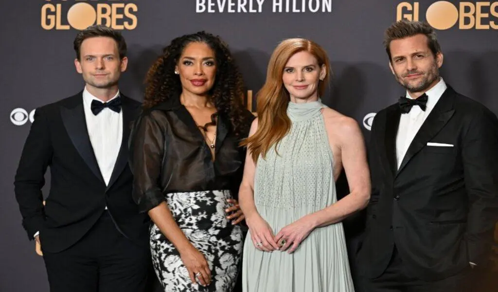 The 'Suits' Cast Reunites At The Golden Globes