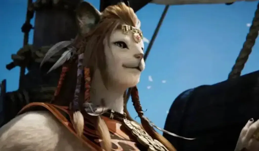 Final Fantasy XIV Female Hrothgar Looks Like