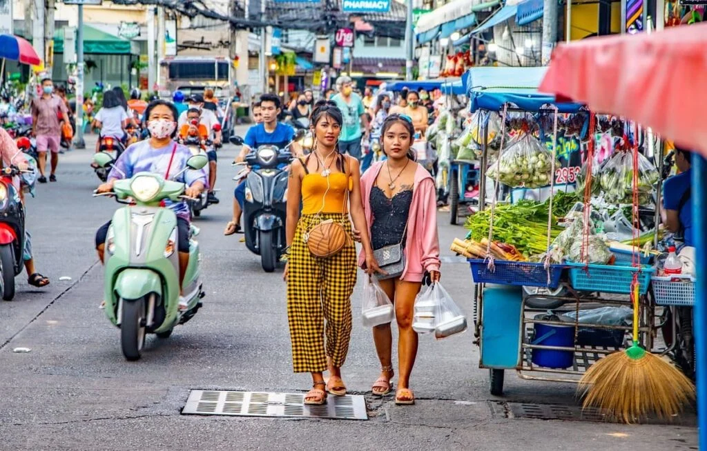 tourists pattaya