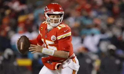 Patrick Mahomes On Helmet Shattering vs. Dolphins: "A First For Me!"