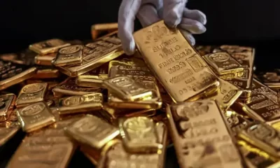 Gold Gains After Soft Economic Data As The US Dollar Falls