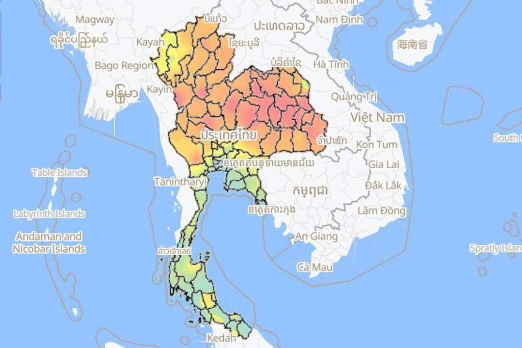 Air quality northern thailand