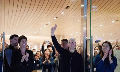 Apple Opens Flagships Store in Shanghai