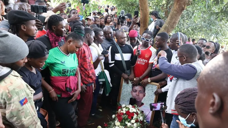 Brian Chira: Kenyans shocked at TikTok Star's funeral