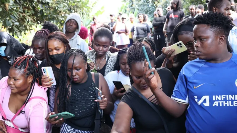 Brian Chira: Kenyans shocked at TikTok Star's funeral