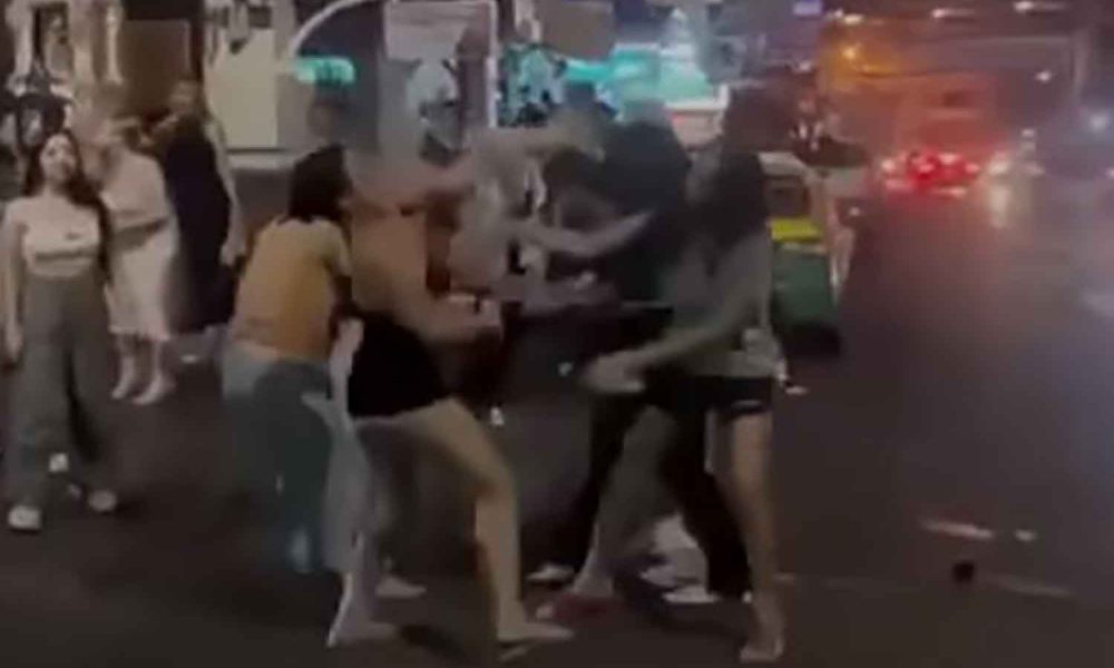 Police Investigate After Massive Brawl Between Thai and Filipino Ladyboy's