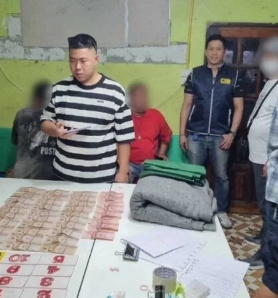 Thai Police Raid Illegal Gambling Den in Saraburi, Thailand 36 Individuals Arrested