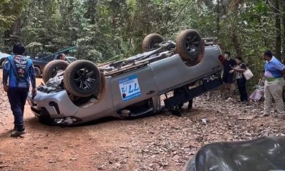 Songthaew Crashes in Khao Kitchakut National Park