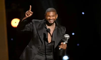 Fantasia Barrino, Usher Honored At The 55th NAACP Image Awards