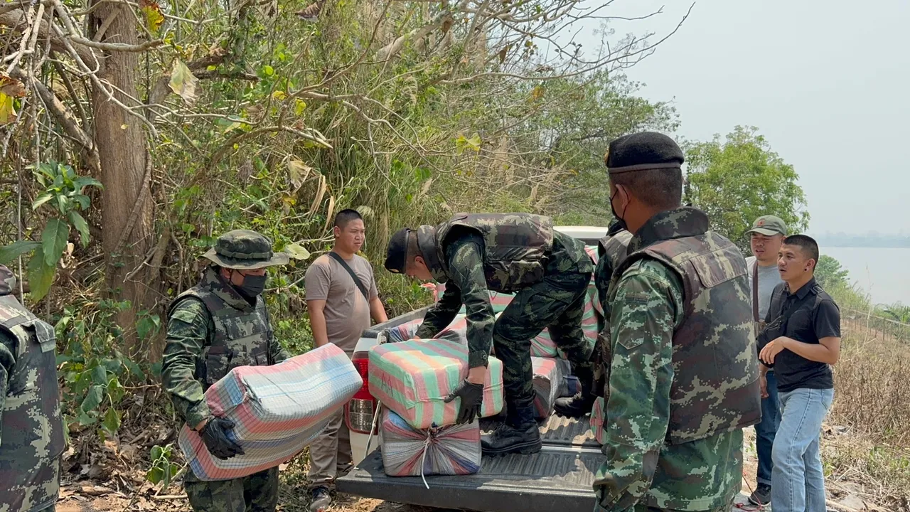 Paramilitary Rangers Seize 7.9 Million Meth Pills in Chiang Rai