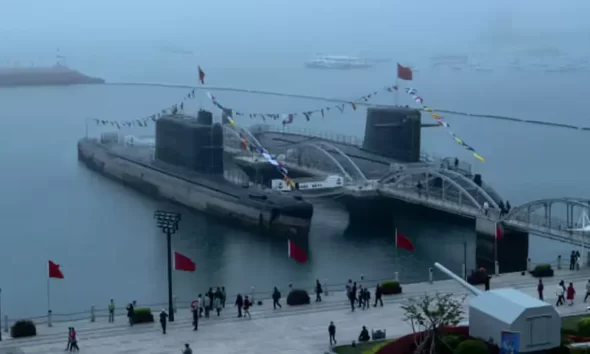 China Launches First Hangor-class Submarine for Pakistan