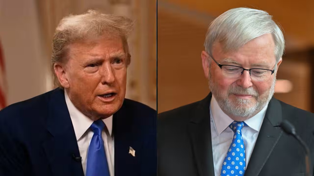 Australia's Ambassador to the U.S. Kevin Rudd: File Image