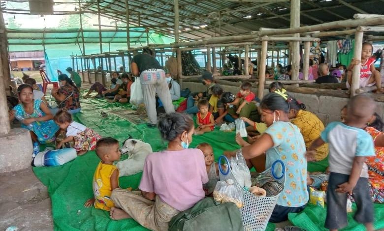 Myanmar Residents Flee as Rebel Forces Take Out Junta