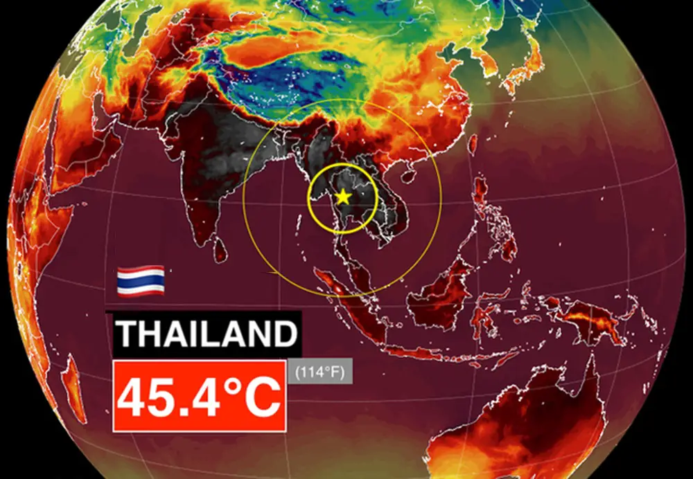 Thailand Issues "Hot Weather Warning"