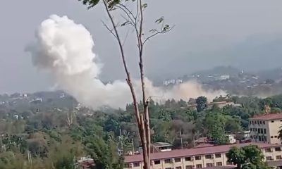 Junta Bombs Myawaddy Myanmar