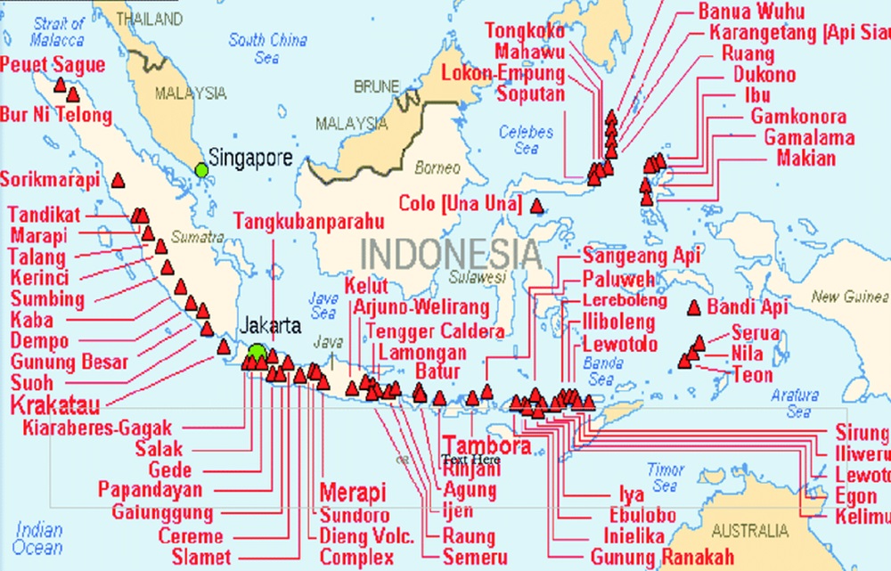 Volcano's Indonesia