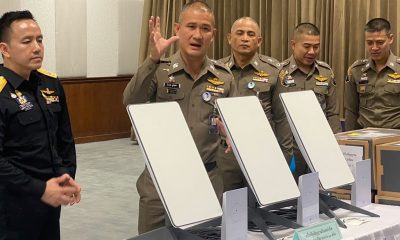 Police in Chiang Rai Seize High Tech Equipment Used by Scam Gangs