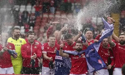 Wrexham Win 6-0 To Gain Promotion To English Soccer's Third Division